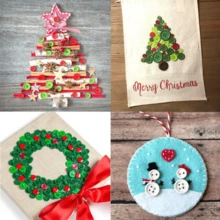 10入組聖誕顏色混合尺寸樹脂鈕扣,縫紉工具裝飾剪貼簿服裝diy配件 - 均碼 - 查看 5