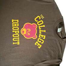 Playera kanye west collage - Marrón Chocolate - Ver 2