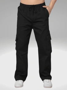 Men Pants - 黑色 - 查看 2