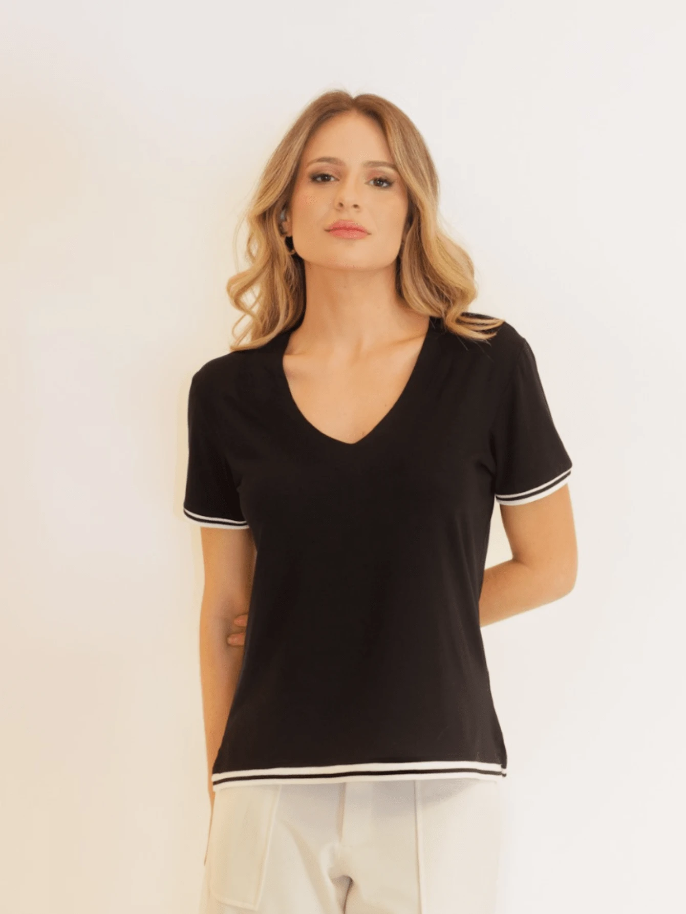 Women Blouses - màu đen - Xem 1