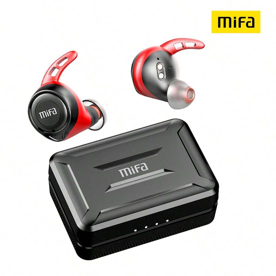 Mifa X11 Tws 真無線耳塞 Apt-x Bt5.0 耳機 Ipx7 防水 Cvc 8.0 降噪 100h 播放時間 - 黑色 - 查看 1