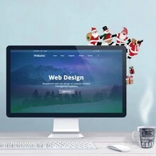 Cartoon Santa Claus 3d Wood Carving Decoration Turning Corner Doorway Decoration Best Gifts Birthday Graduation Home Decor Christmas Decorations Room Decor Christmas Winter Christmas Decorations Home Christmas Gifts Christmas Decor