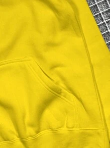 Men Sweatshirts - 黃色 - 查看 5
