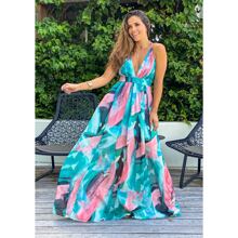 Mujer Vestido de Playa Verano Bordado Cubrir Bikini Camisola y Pareos Cover up/pareos de playa mujer/vestido playa/vestido playa mujer/vestido de playa/maxi vestidos de mujer/maxi vestidos de mujer/vestido blanco mujer/vestidos de playa - Azul - Ver 3