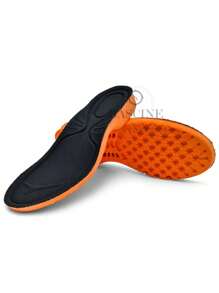 Palmilha De Gel Anatômica De Alto Conforto Absorção Impacto - Laranja - Visão 2