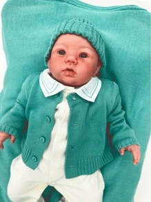 Baby Boys Jumpsuits - 橄欖綠 - 查看 3