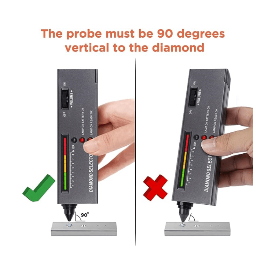 Diamond Tester Pen, Hardness Discrimination Instrument, Detecting Tool For Diamond, Jade And
