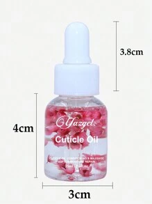 25毫升粉色花朵指甲滋养液 1盒装葵花籽油软化工具护理角质层活化油预防指甲老化指甲油滋养油方便携带指甲 - 彩色 - 查看 4