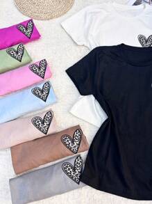 Women T-Shirts - màu đen - Xem 3