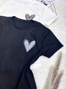 Women T-Shirts - màu đen - Xem 2
