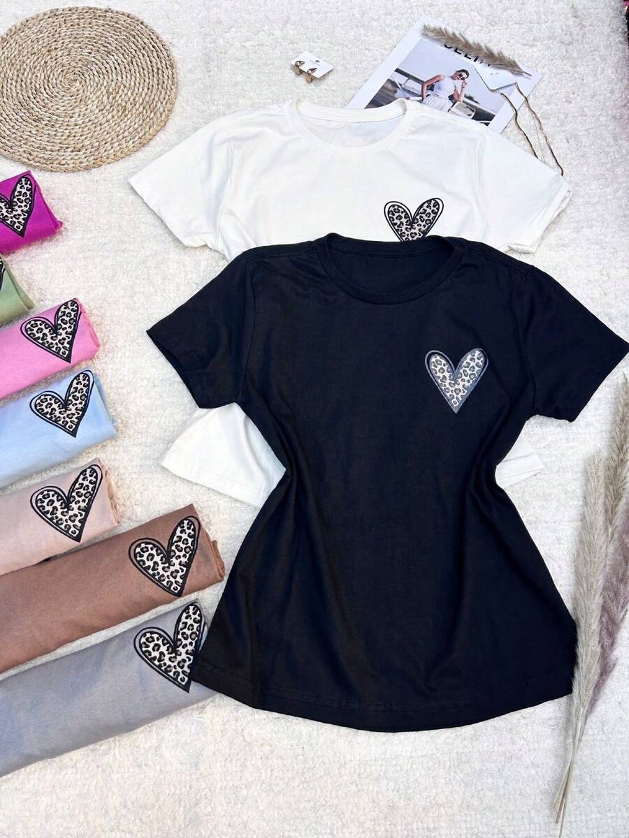 Women T-Shirts - màu đen - Xem 1
