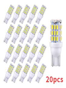 20pcs T10 921 168 LED Bulbs White, Super Bright 42smd 3014 LED Replacement 12 Volt RV Camper Trailer Boat Trunk Interior Dome Map License Lights - White - View 2