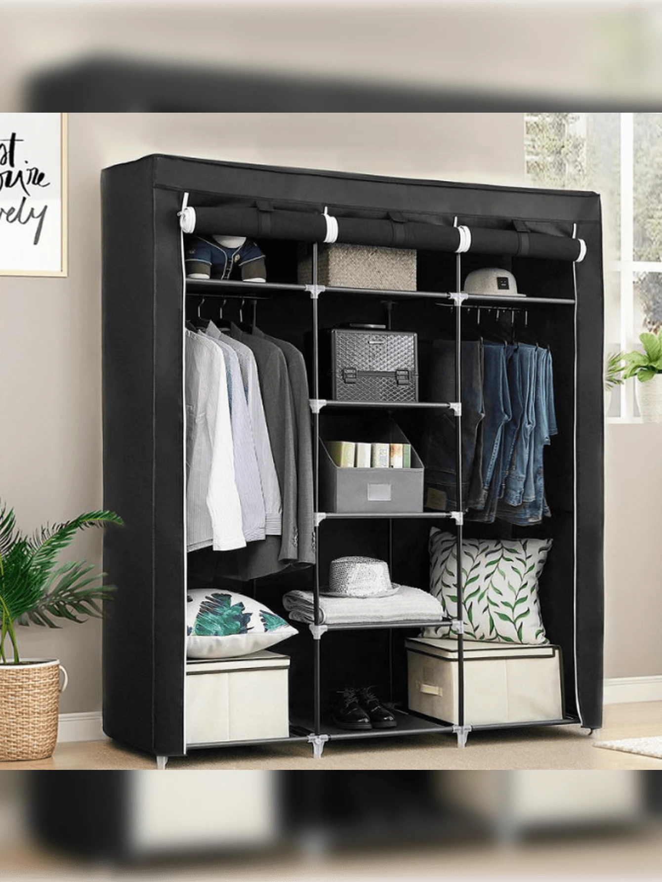 Portable Closets - Negro - Ver 1