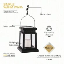 Faroles solares para exteriores, iluminación de jardín exterior para senderos, patios y jardines - Amarillo - Ver 9
