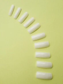 Press On Nails - trắng - Xem 2