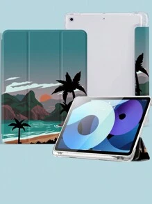 View Case Compatible With IPad/Huawei/ Tab/Xiaomi With Pen Holder,Supports Automatic Sleep/Wake Lid - Multicolor - View 3