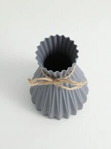 1pc Plastic Flower Vase, Unbreakable Vases Creative Home Decoration For Wedding Party Festival, Decorations, Gifts, Home Decor, Halloween Decor, Decorations, Kitchen Decor Birthday Graduation Back To School Room Decor School Supplies Glass Vase