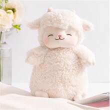 Miniso Sheepie Standing Plush Toy (Warm White) - White - View 6