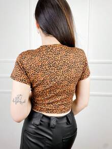 Women Tops - 鏽棕色 - 查看 2