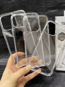 Funda Forro Acrigel Antichoque Para Modelos de Huaweii. - transparente - Ver 5