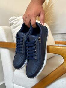 Men Sneakers - 藍色 - 查看 3