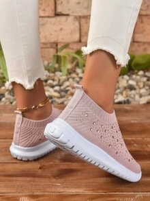 Giày thể thao nữ\ Giày thể thao giải trí White Diamond Women\ Shoes - Hồng - Xem 6