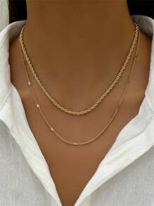 Bộ vòng cổ - Vàng - Xem 2