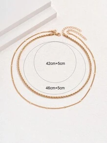 Bộ vòng cổ - Vàng - Xem 5