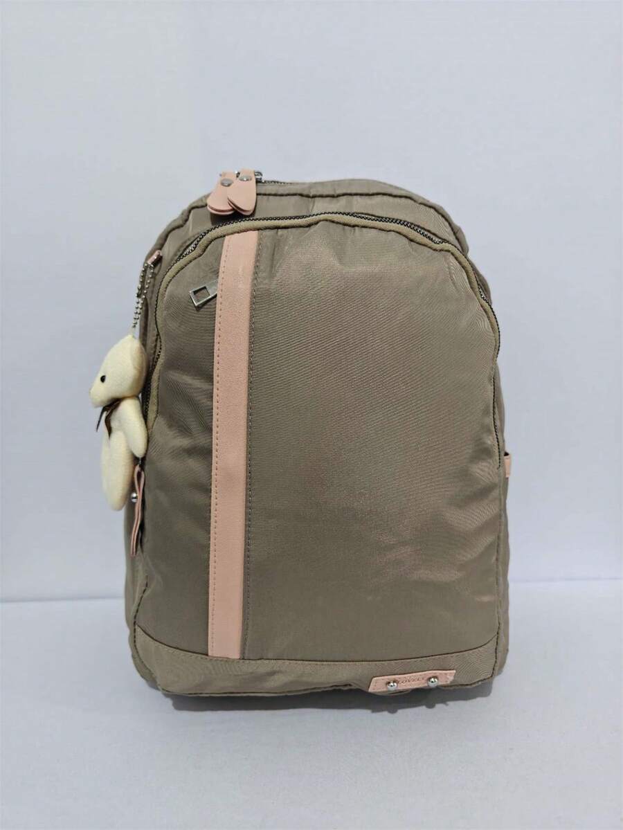 Women Fashion Backpacks - Albaricoque - Ver 1