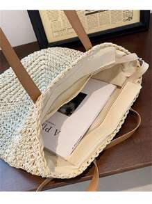 Women Shoulder Bags - 米色 - 查看 4