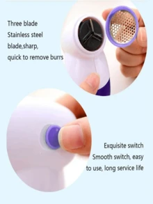 1入組電池式迷你毛球修剪器,衣服毛球修剪器 - 彩色 - 查看 6