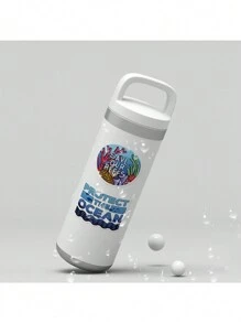 50pcs Waterproof Ocean Animal Stickers - Multicolor - View 6