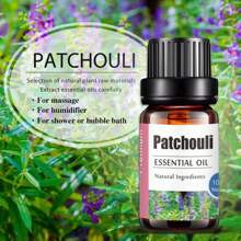 KANHO Patchouli Aromatherapy Essential Oil 10ml 0.33fl.Oz Natural Ingredients Selection Of Natural Plant Raw Materials Suitable To All Skin Types Add Fragrance For Massage And Diffusers Humidifier And Shower And Bubble Bath Thanksgiving Christmas Xmas Gift Birthday Gift 1bottle KH-017 - Mauve Purple - View 2