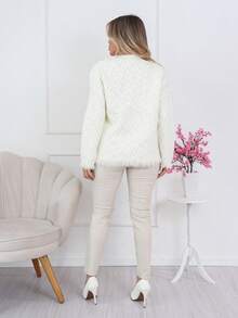 Women Blazers - Màu be - Xem 2