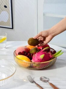 One Fruit Bowl, Fruit Tray, For Home - Clear - View 8