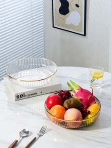 One Fruit Bowl, Fruit Tray, For Home - Clear - View 5