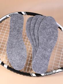 3ANGNI 4pcs Màu xám Mùa Đông Dày , Hấp thụ , Thoáng khí , Mềm mại Felt Đối với Thời tiết lạnh - Xám - Xem 7
