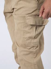Men Pants - Camel - View 5