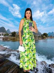 Women Dresses - Màu xanh Bạc hà - Xem 2