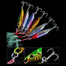 1PC 10g/15g/20g/30g/40g/50g Laser Jig Japan DUO Metal Jig Fishing Bait Slow Jig Lead Fishing Lure Artificial Jigging - Green - View 6