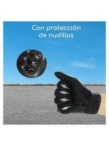 Motorcycle Gloves; Anti-Slip And Sensory Protection For Any Activity. - Grey - View 5