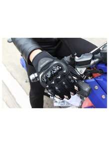 Motorcycle Gloves; Anti-Slip And Sensory Protection For Any Activity. - Grey - View 2