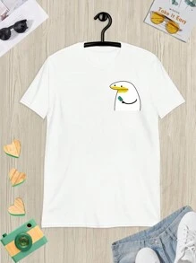Dos piezas, Playeras para parejas, couple Flork, helado, outfit couple - Blanco - Ver 2