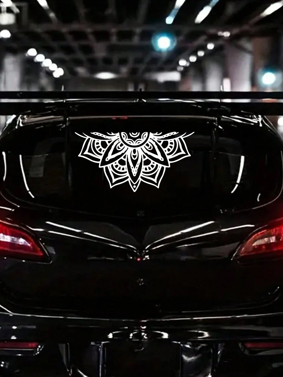 Sticker bên ngoài Nhãn dán xe - trắng - Xem 1