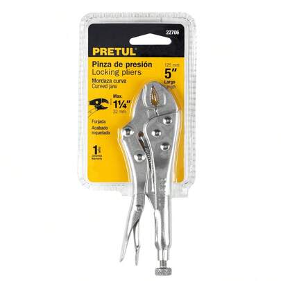 Pinza De Presion 5 Mordaza Curva Pretul PP-5C