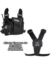 Slim Chest Bag Kampak Sk06 Ultra Delgada - Negro - Ver 4