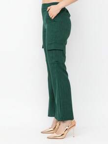 Women Pants - màu xanh lá - Xem 4