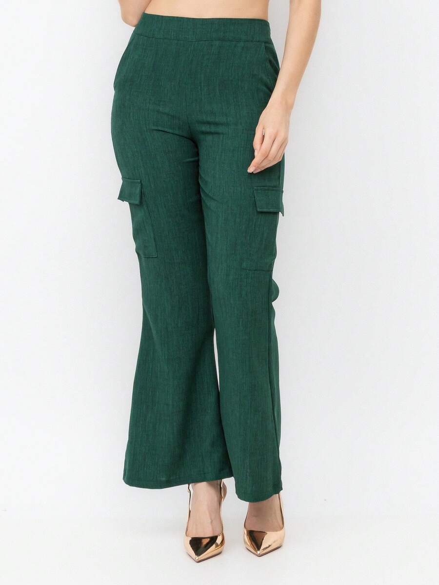 Women Pants - màu xanh lá - Xem 1