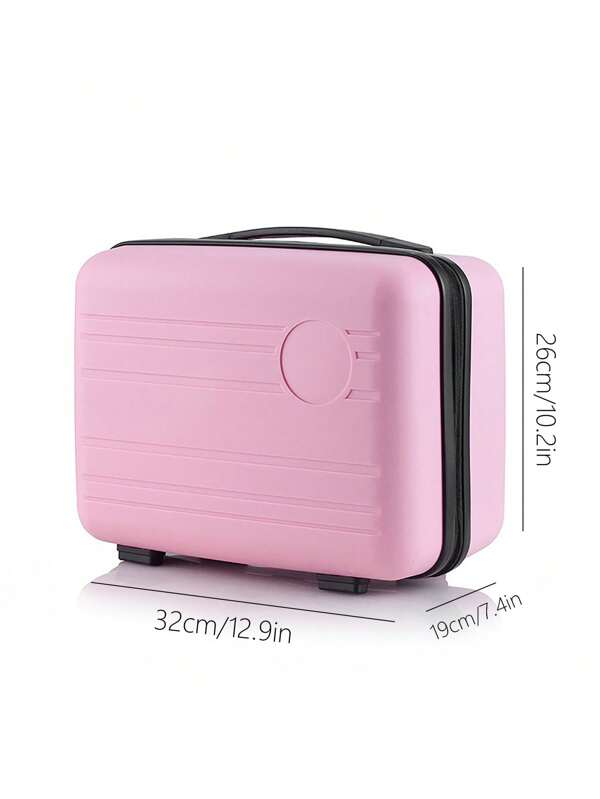 Makeup Travel Case Hard Shell Cosmetic Bag 14inch Small Portable Makeup Bag Hand Luggage with
