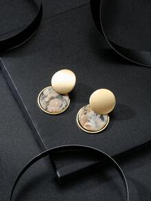 Bông tai lủng lẳng - Vàng - Xem 1